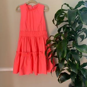 Lilly Pulitzer Elian Stretch Dress Coral Spritz